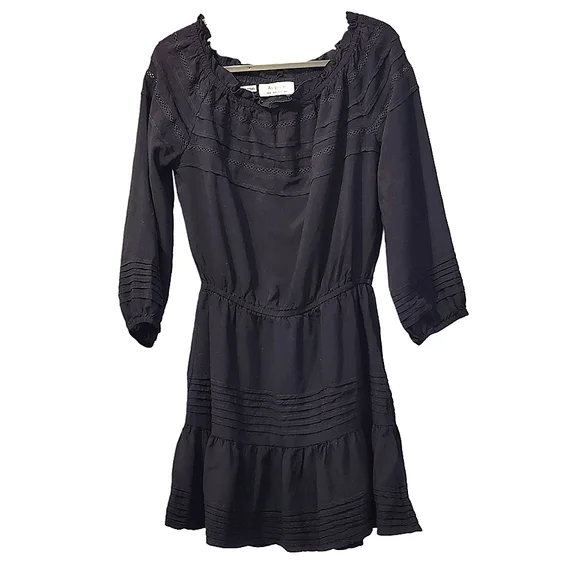 Auguste The Label | Dresses | Auguste The Label Black Long Sleeve Mini Dress  | Poshmark